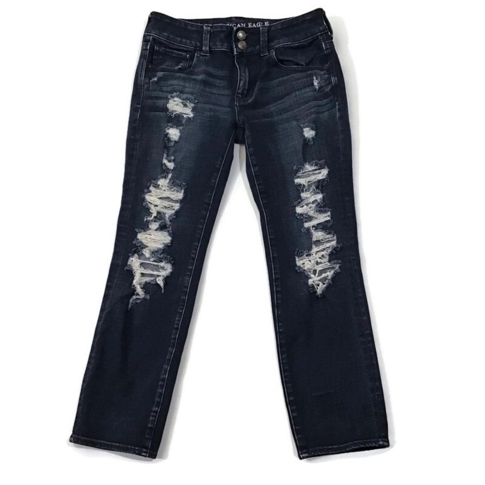 American Eagle Outfitters Artist Crop 360 Super Stretch Denim Jeans